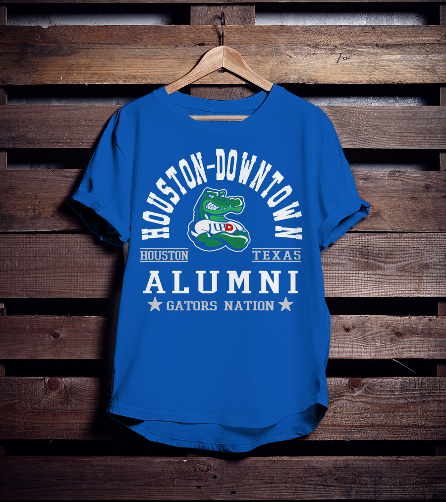 Houston-Downtown Texas Alumni Gators Nation UHD T-Shirt