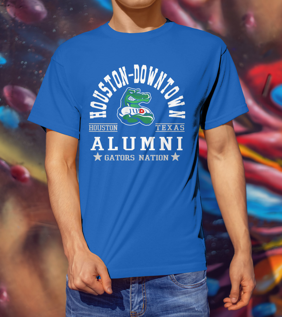 Houston-Downtown Texas Alumni Gators Nation UHD T-Shirt