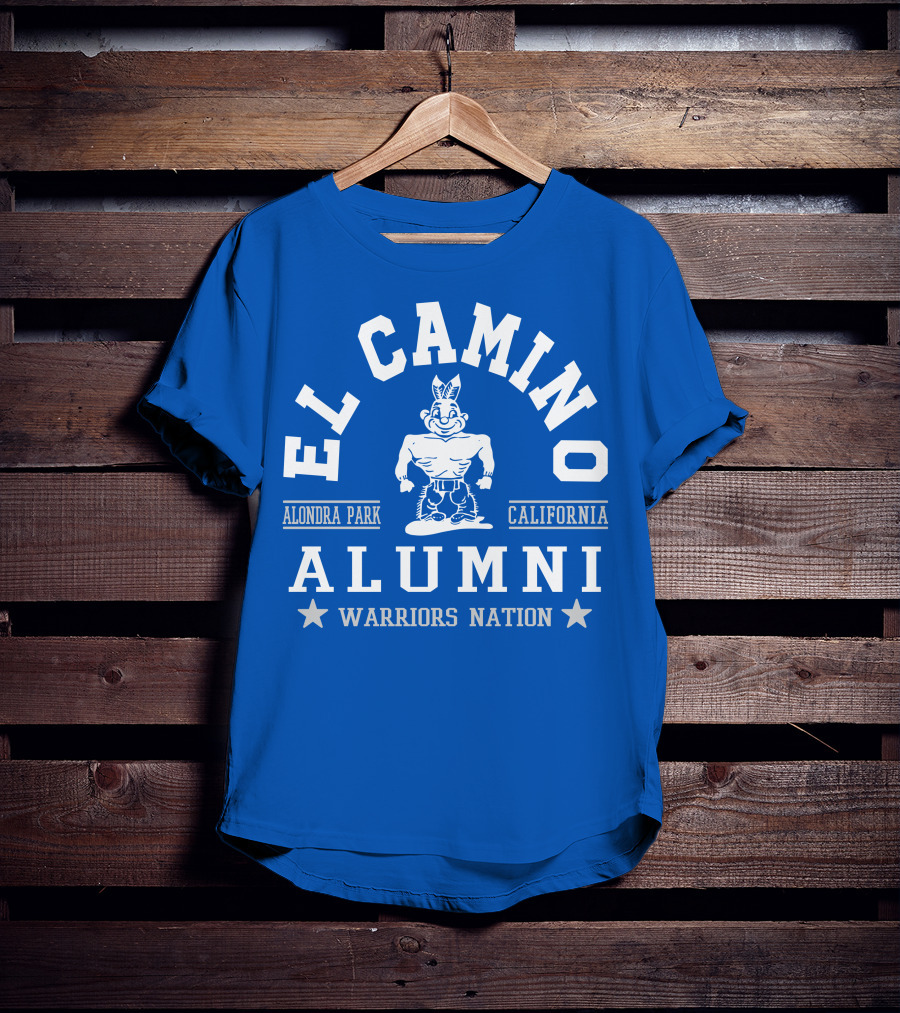 El Camino Alumni Warriors Nation Alondra Park California T-Shirt