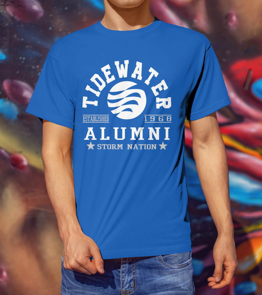 Tidewater Alumni Storm Nation Established 1968 T-Shirt