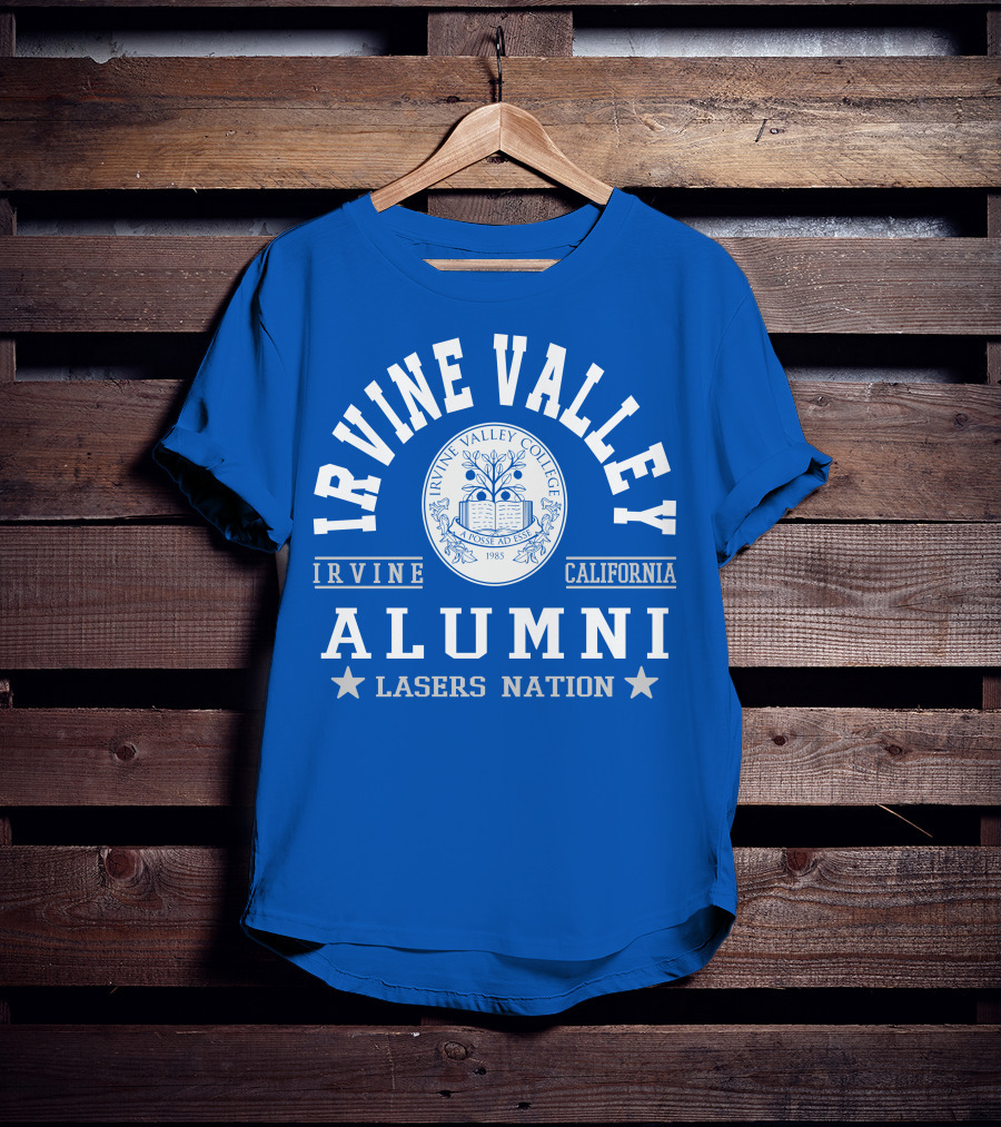 Irvine Valley College Alumni Lasers Nation Irvine California 1985 T-Shirt