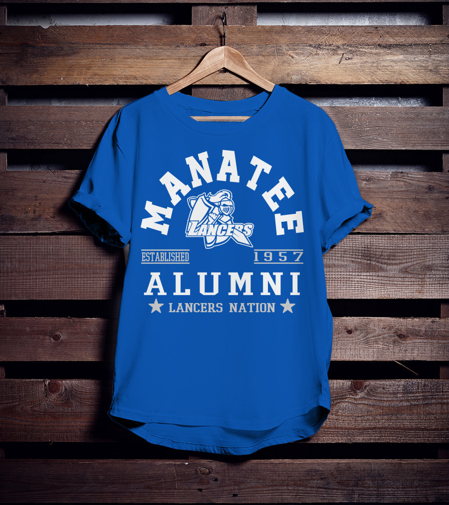 Manatee Alumni Established 1957 Lancers Nation T-Shirt
