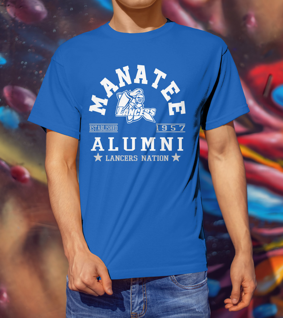 Manatee Alumni Established 1957 Lancers Nation T-Shirt