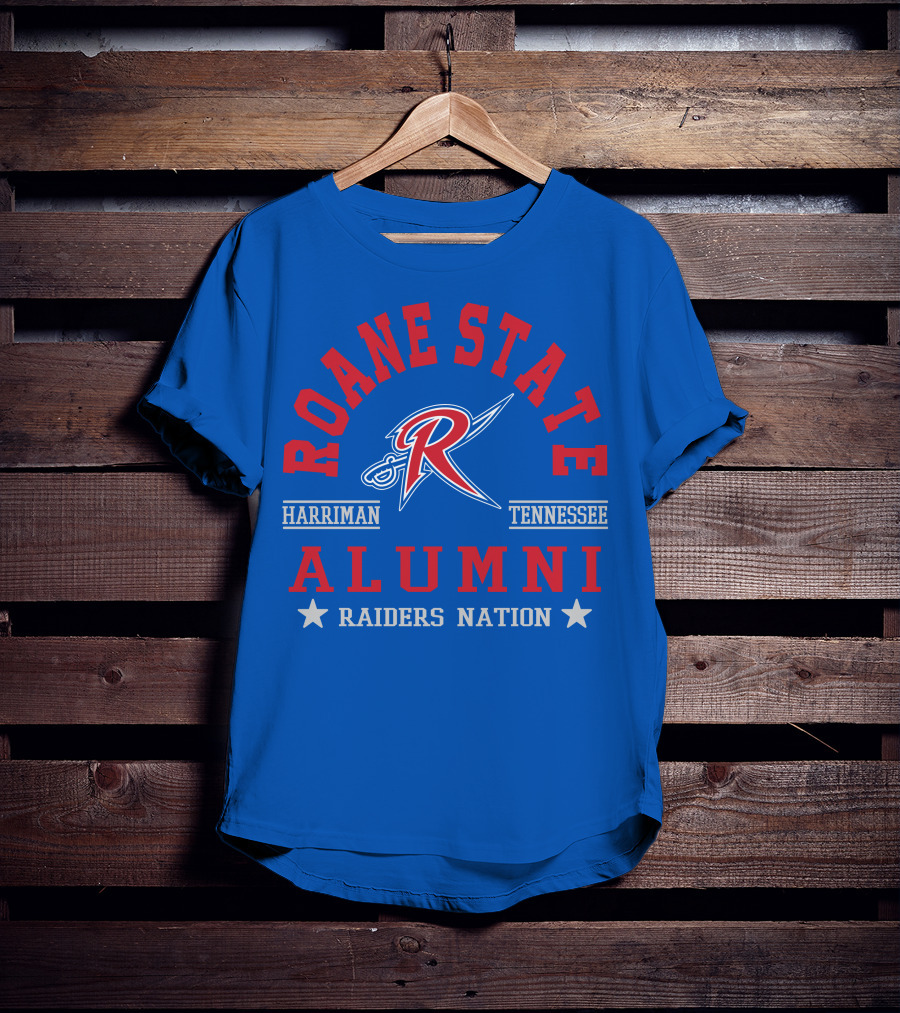 Roane State Harriman Tennessee Alumni Raiders Nation T-Shirt