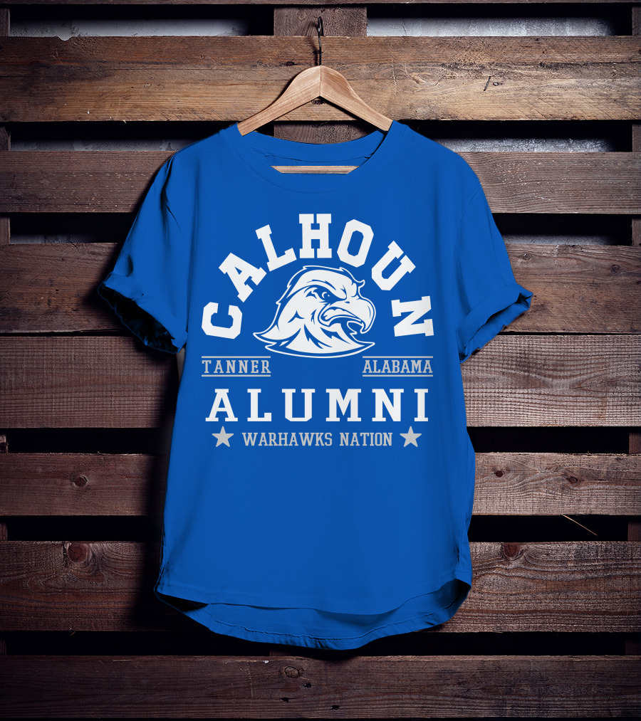 Calhoun Alumni Tanner Alabama Warhawks Nation T-Shirt