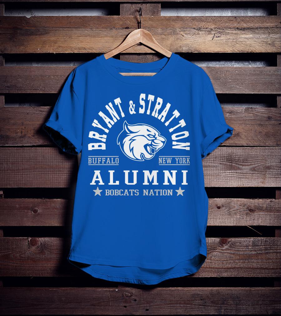 Bryant And Stratton Buffalo New York Alumni Bobcats Nation T-Shirt