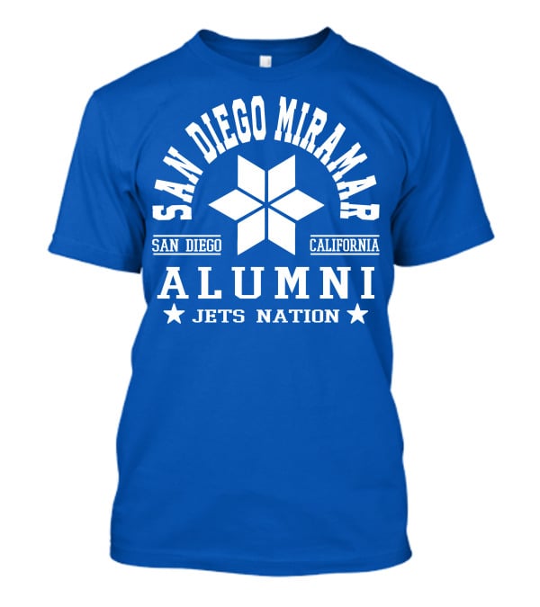 San Diego Miramar California Alumni Jets Nation T-Shirt