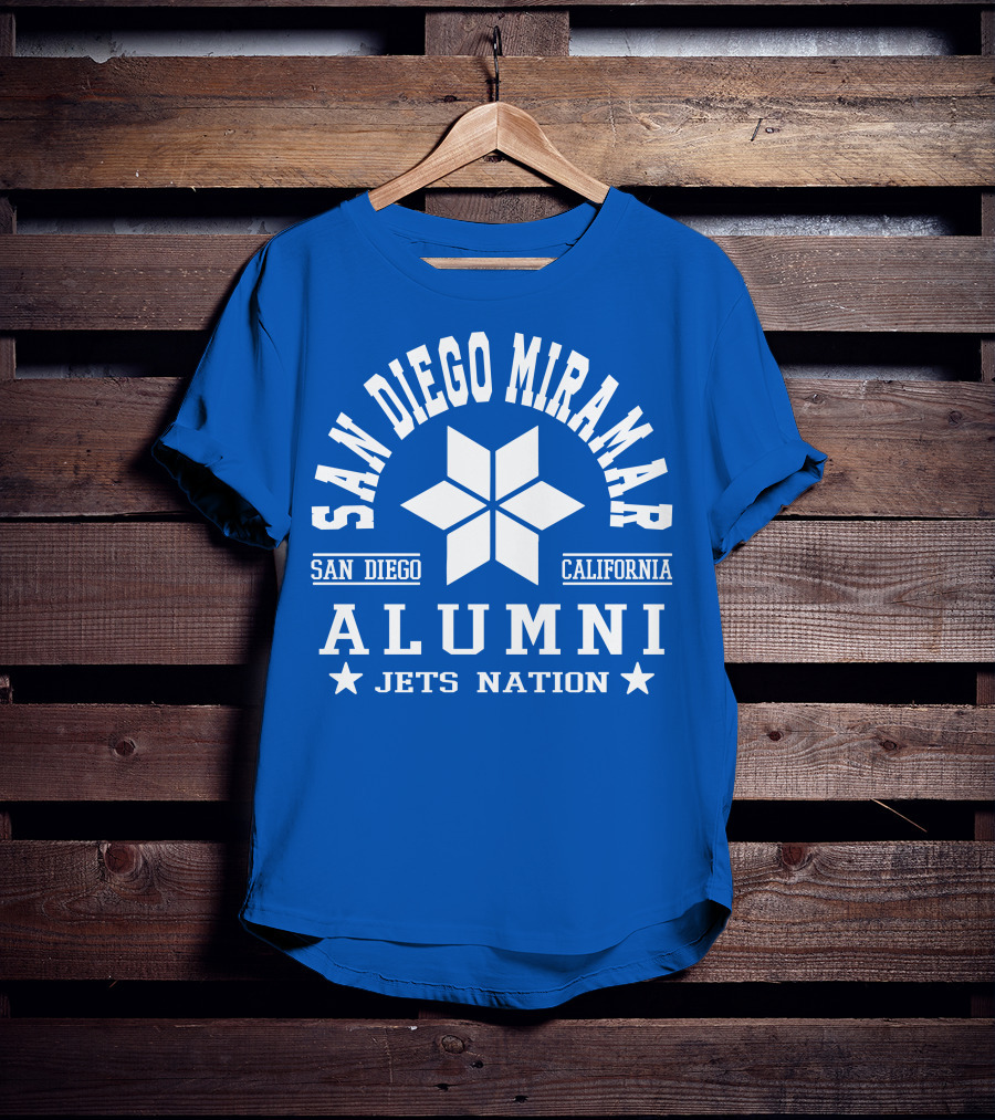 San Diego Miramar California Alumni Jets Nation T-Shirt