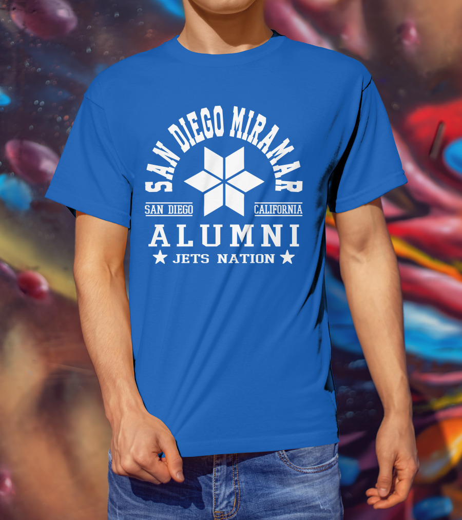 San Diego Miramar California Alumni Jets Nation T-Shirt