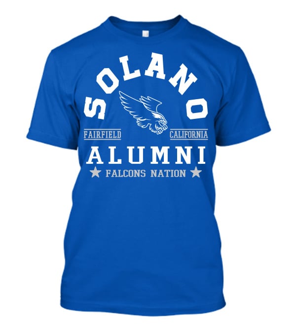 Solano Alumni Fairfield California Falcons Nation T-Shirt