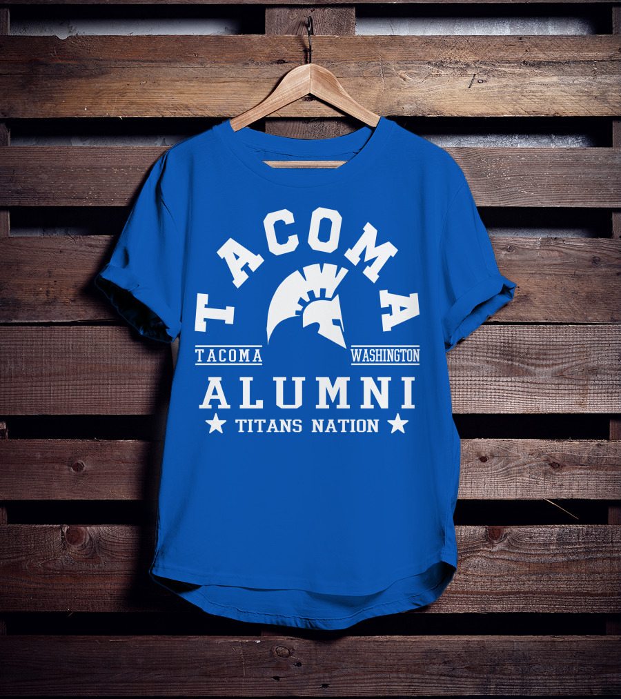 Tacoma Washington Alumni Titans Nation T-Shirt