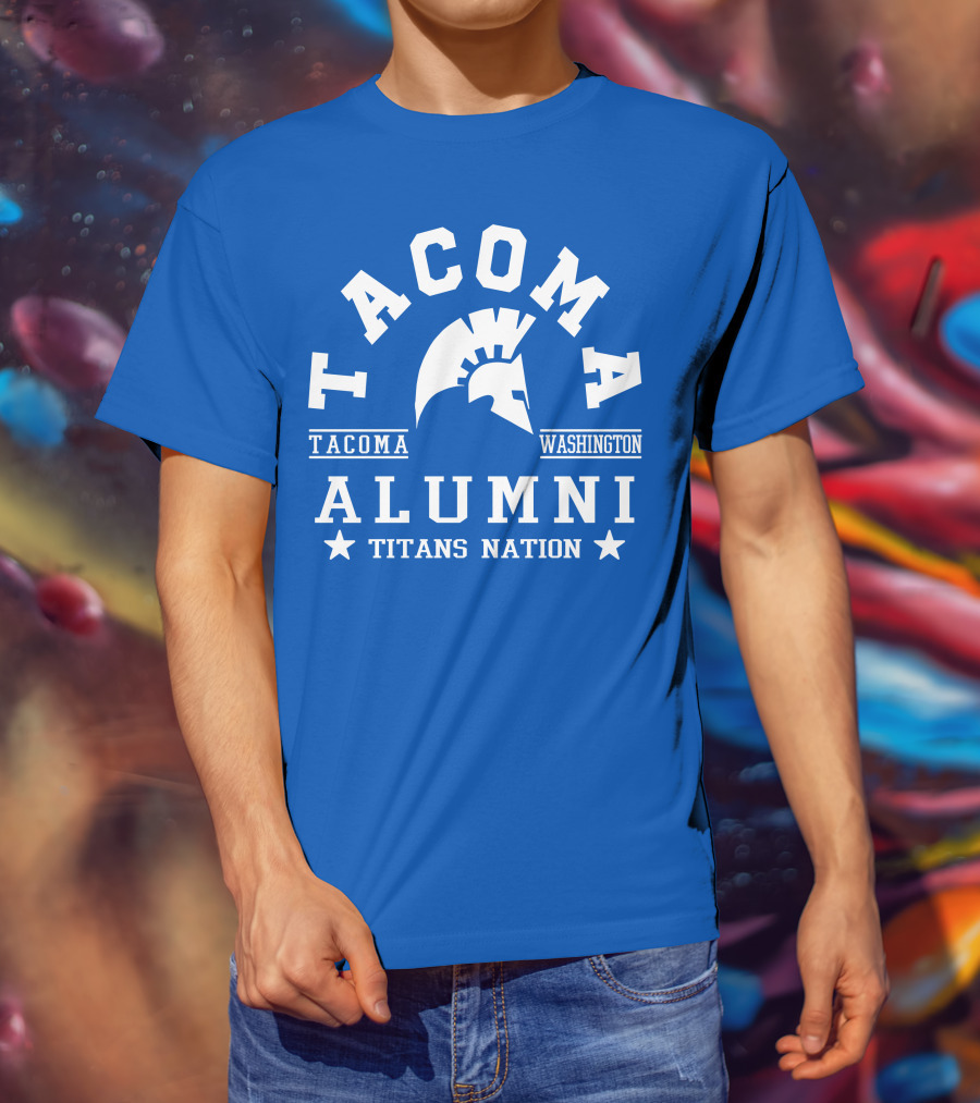 Tacoma Washington Alumni Titans Nation T-Shirt