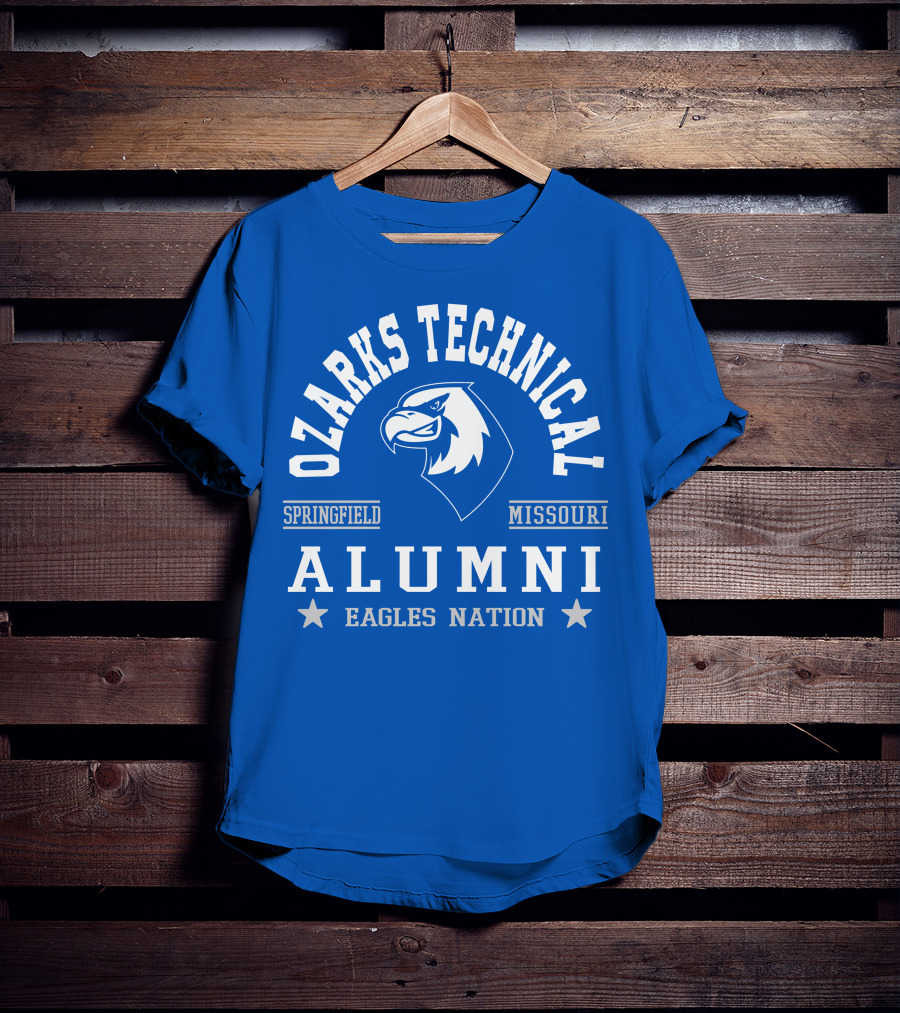 Ozarks Technical Springfield Missouri Alumni Eagles Nation T-Shirt