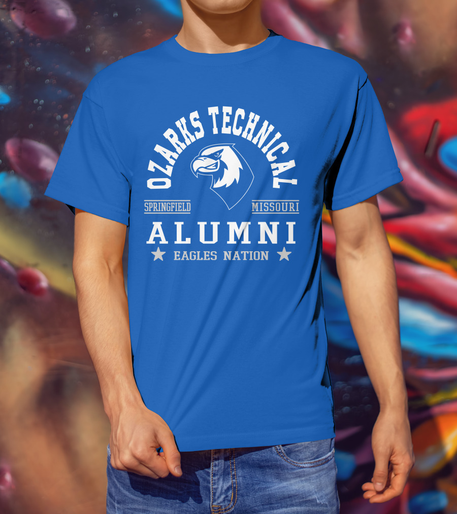 Ozarks Technical Springfield Missouri Alumni Eagles Nation T-Shirt