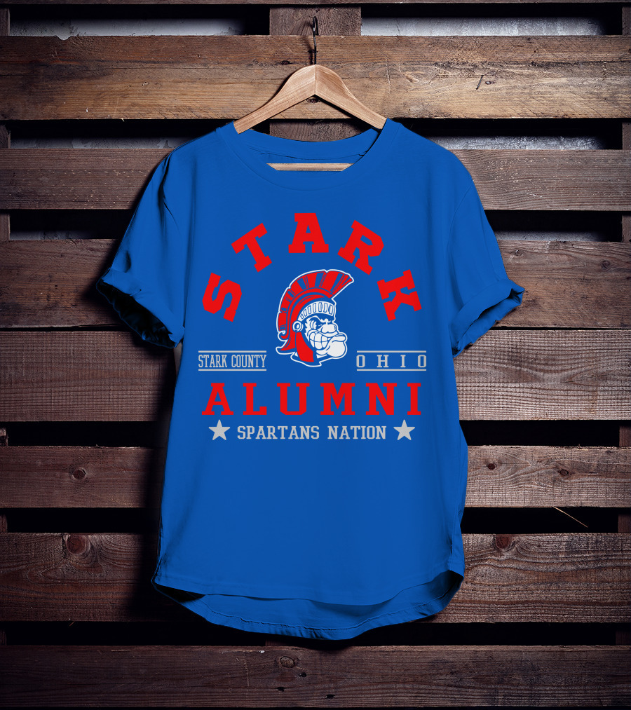 Stark County Ohio Alumni Spartans Nation T-Shirt