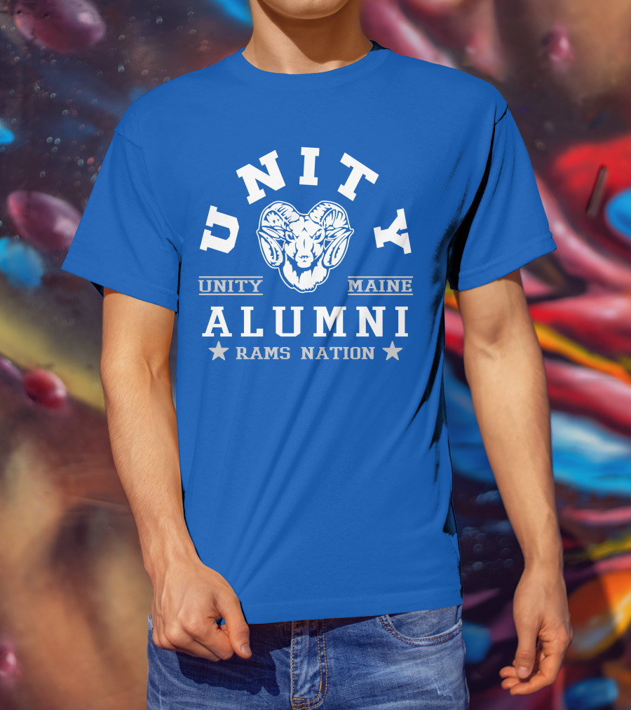 Unity Maine Alumni Rams Nation T-Shirt
