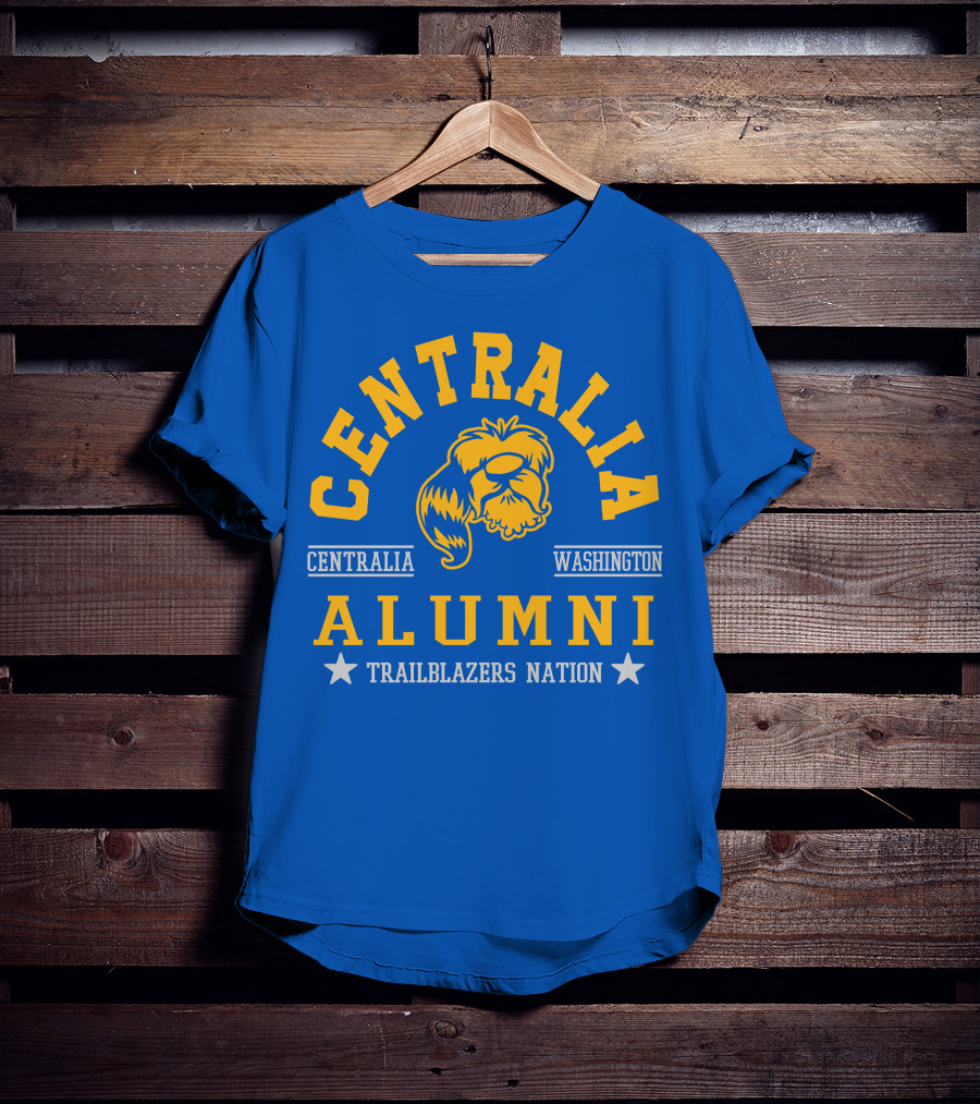 Centralia Washington Alumni Trailblazers Nation T-Shirt