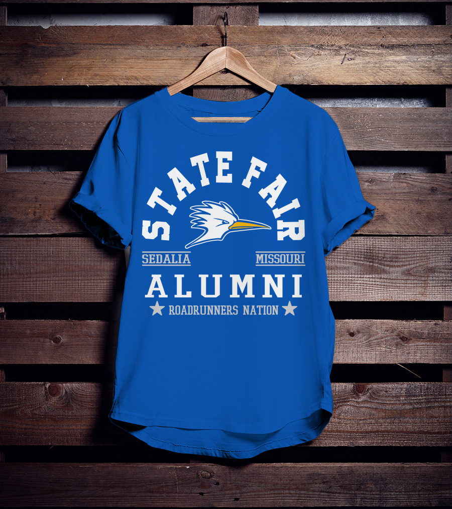 State Fair Sedalia Missouri Alumni Roadrunners Nation T-Shirt