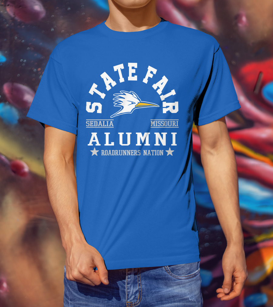 State Fair Sedalia Missouri Alumni Roadrunners Nation T-Shirt