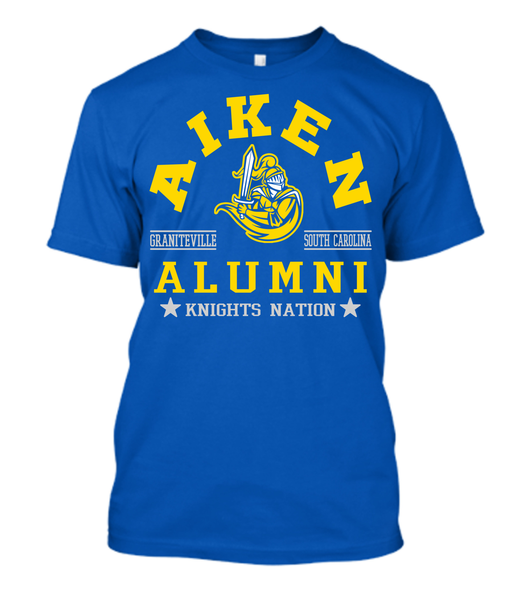 Aiken Alumni Knights Nation Graniteville South Carolina T-Shirt
