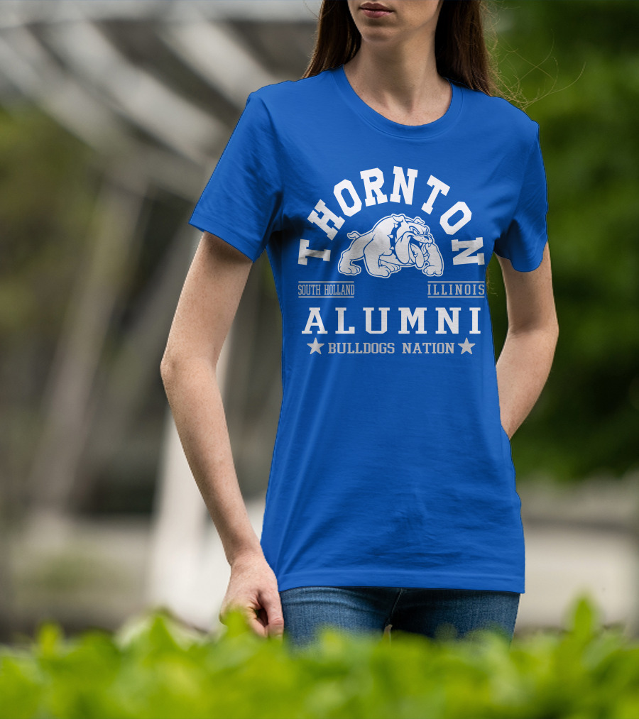 Thornton Alumni Bulldogs Nation South Holland Illinois T-Shirt