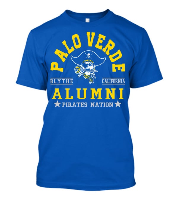 Palo Verde Alumni Pirates Nation Blythe California T-Shirt