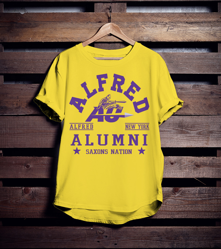 Alfred University Alumni Saxons Nation New York T-Shirt
