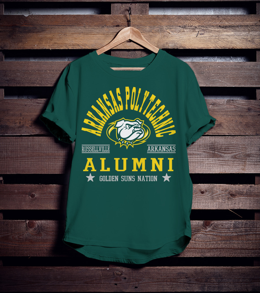Arkansas Polytechnic Russellville Arkansas Alumni Golden Suns Nation T-Shirt