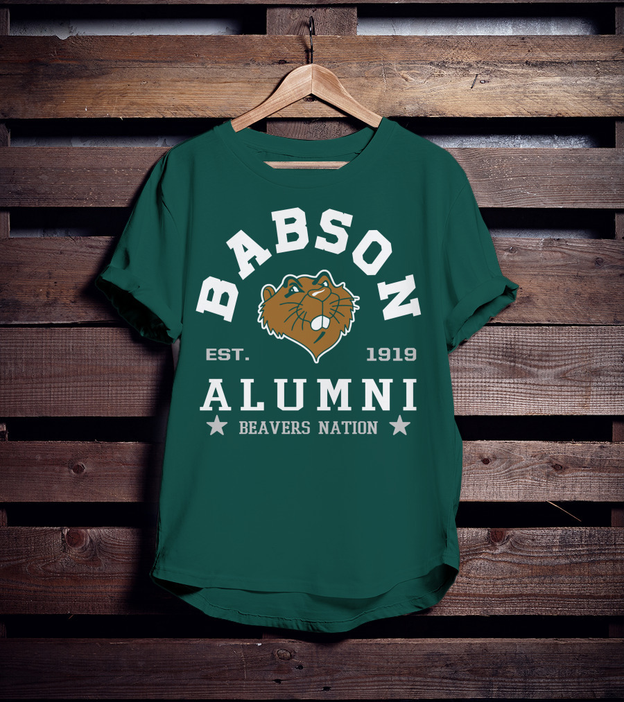 Babson Alumni Beavers Nation Est. 1919 T-Shirt