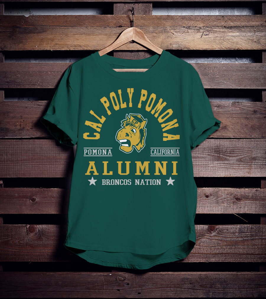 Cal Poly Pomona Alumni Broncos Nation Pomona California T-Shirt