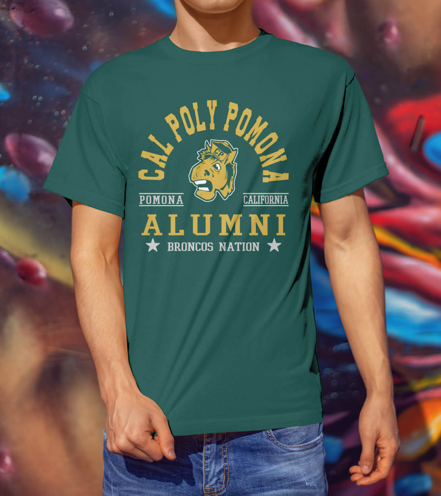 Cal Poly Pomona Alumni Broncos Nation Pomona California T-Shirt
