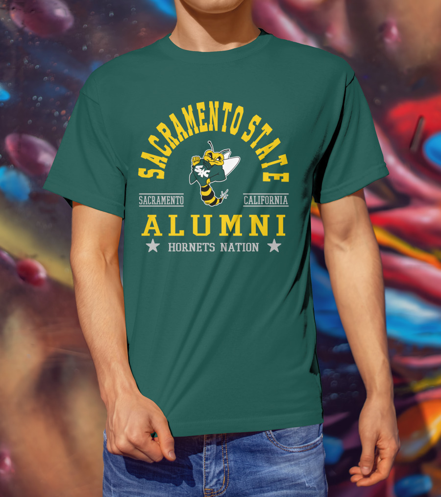 Sacramento State Alumni Hornets Nation Sacramento California T-Shirt