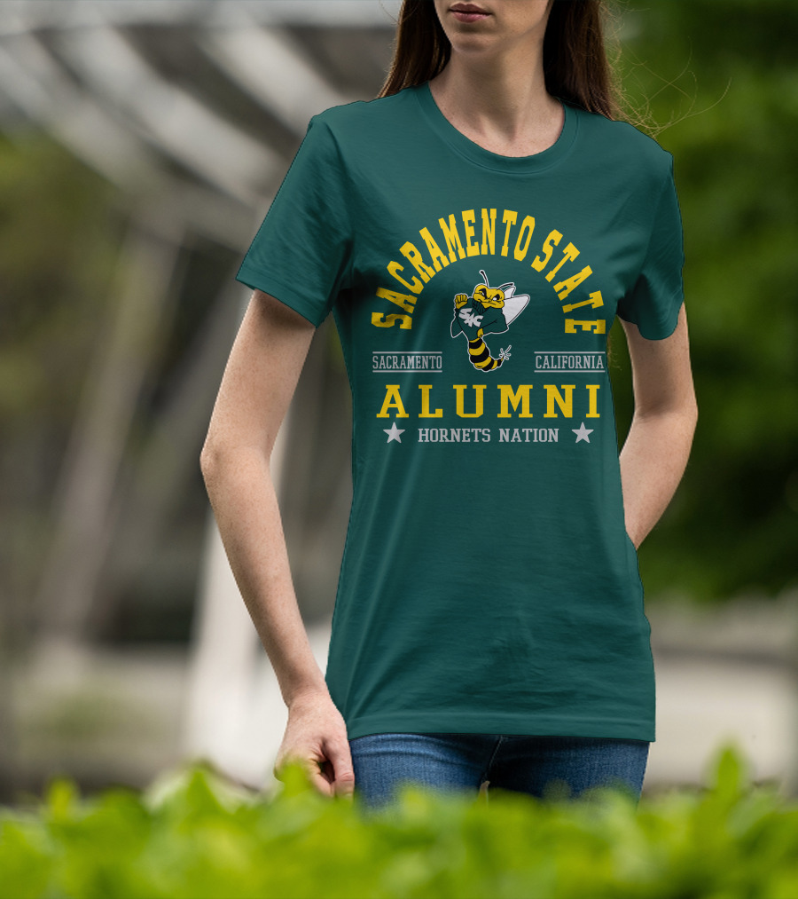 Sacramento State Alumni Hornets Nation Sacramento California T-Shirt
