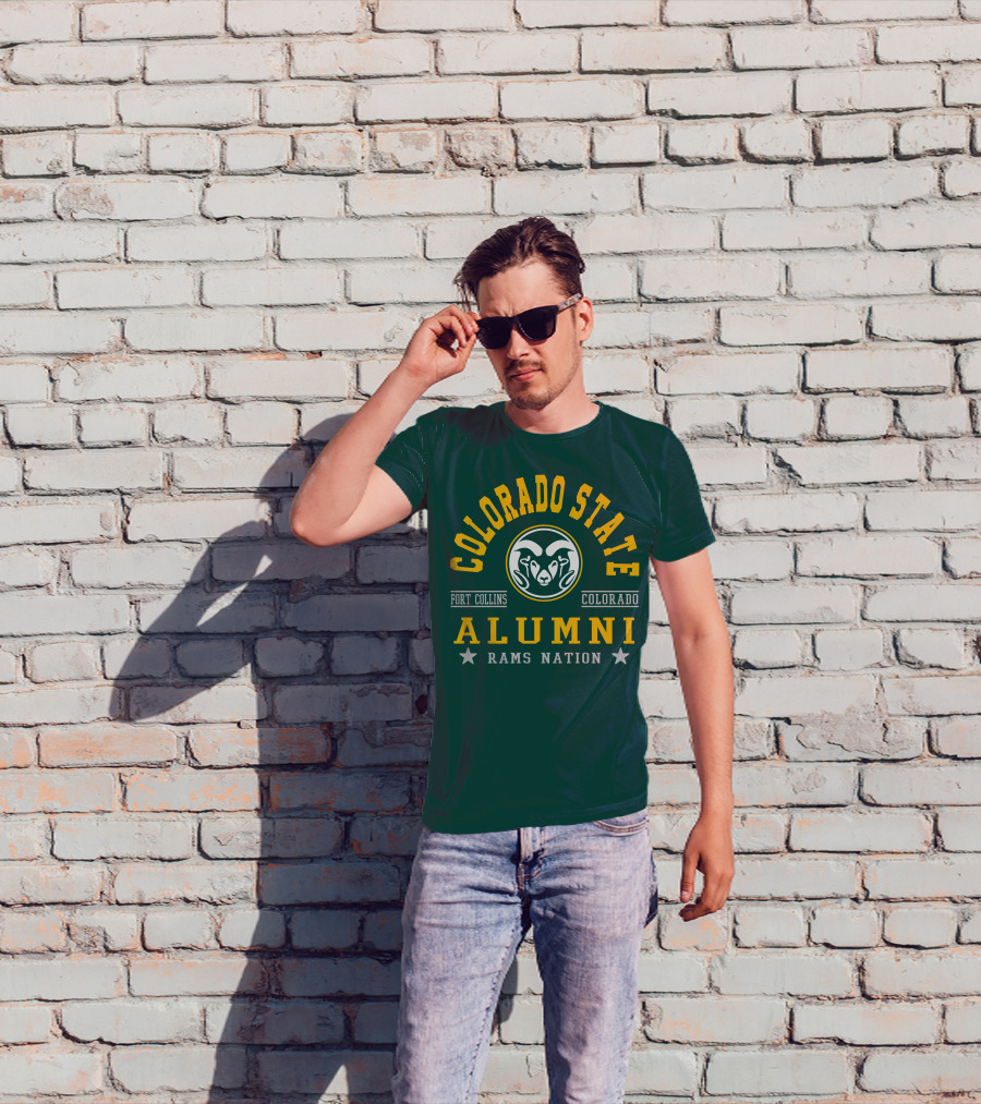 Colorado State Alumni Rams Nation Fort Collins Colorado T-Shirt