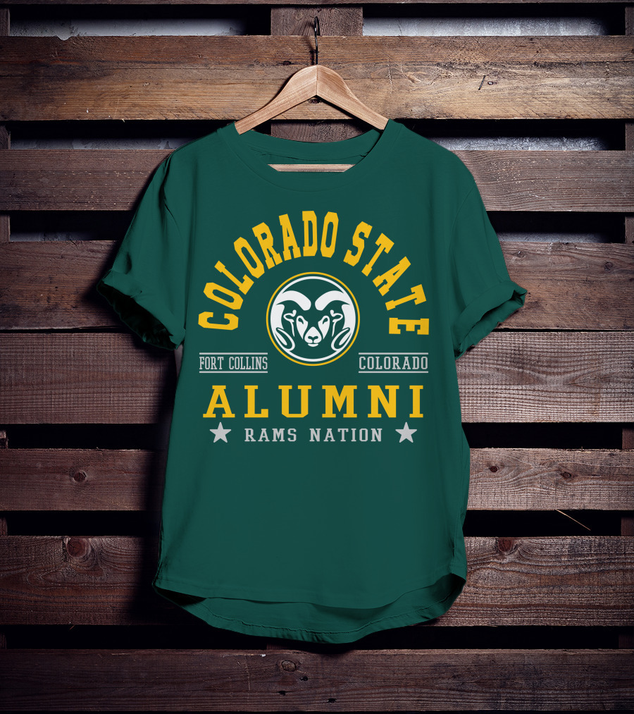 Colorado State Alumni Rams Nation Fort Collins Colorado T-Shirt
