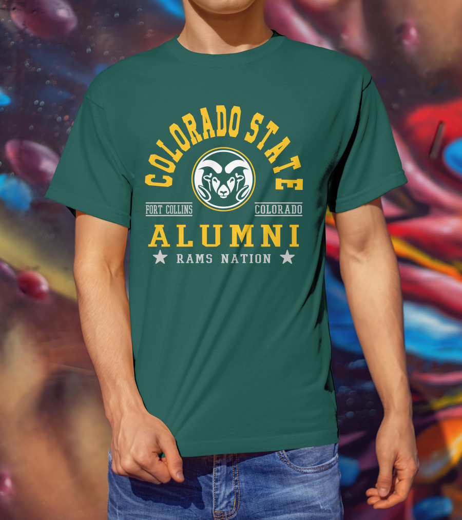 Colorado State Alumni Rams Nation Fort Collins Colorado T-Shirt