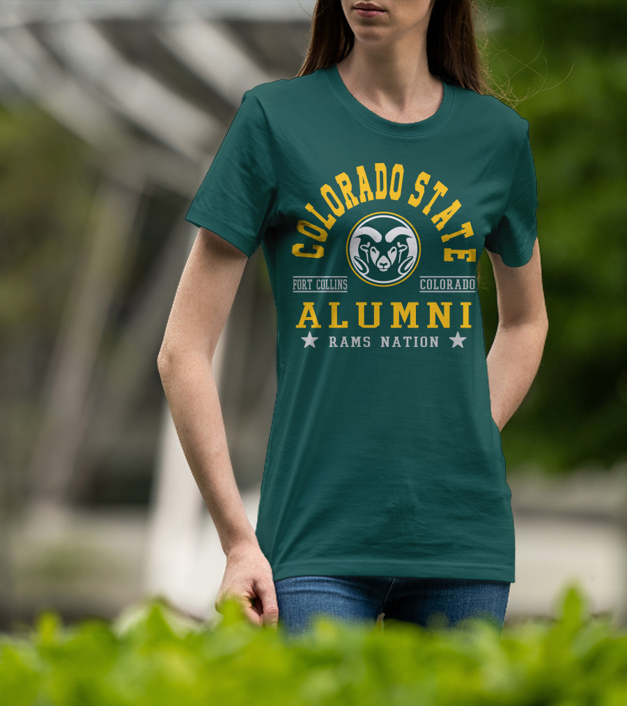 Colorado State Alumni Rams Nation Fort Collins Colorado T-Shirt