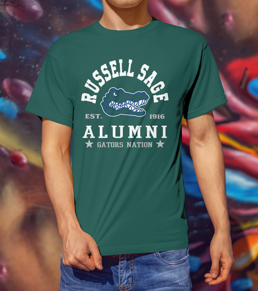 Russell Sage Gators Alumni Nation Est. 1916 T-Shirt