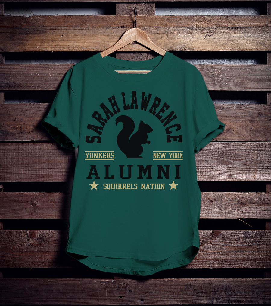 Sarah Lawrence College Yonkers New York Alumni Squirrels Nation T-Shirt