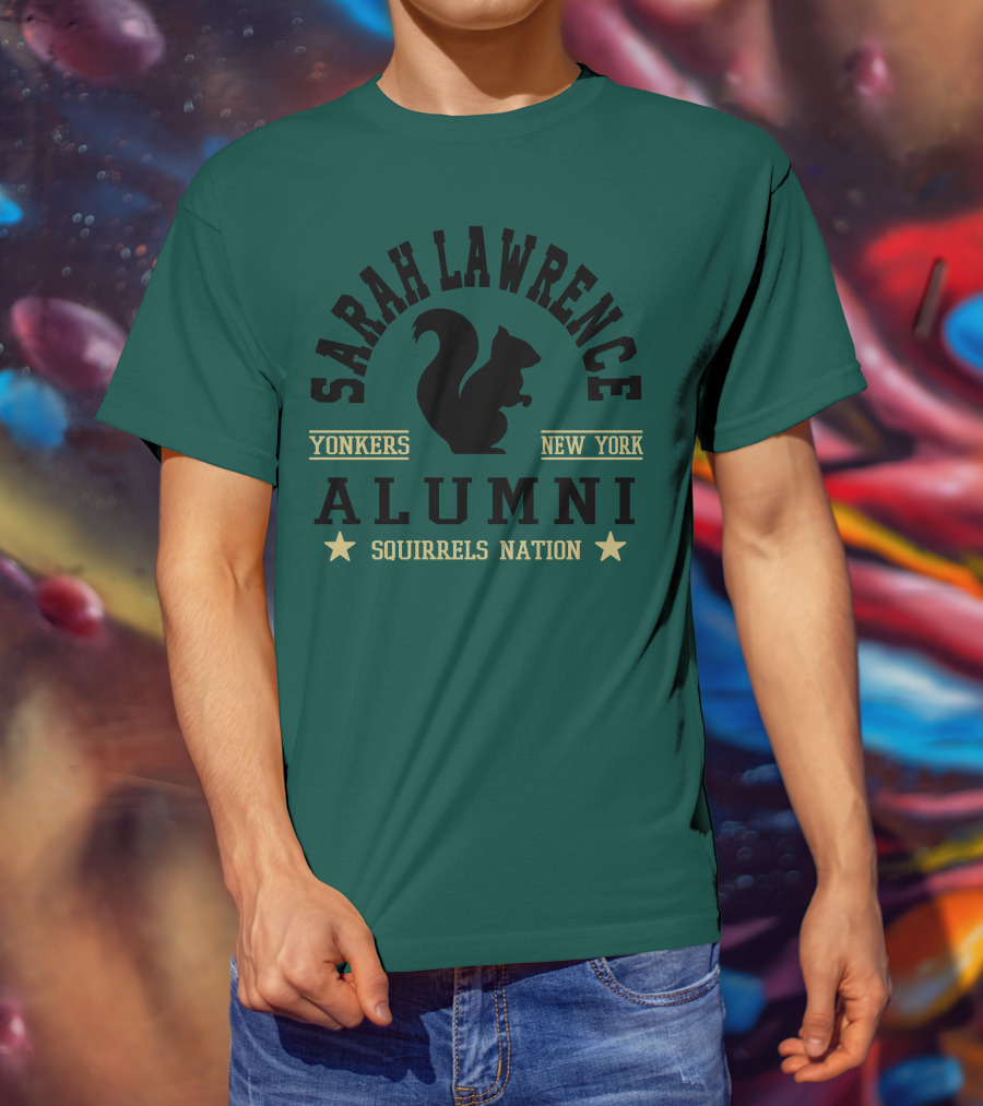 Sarah Lawrence College Yonkers New York Alumni Squirrels Nation T-Shirt