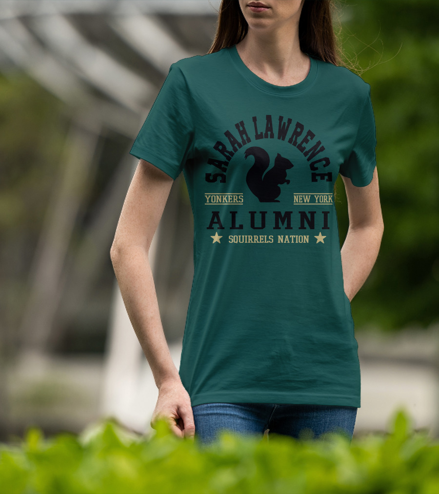 Sarah Lawrence College Yonkers New York Alumni Squirrels Nation T-Shirt