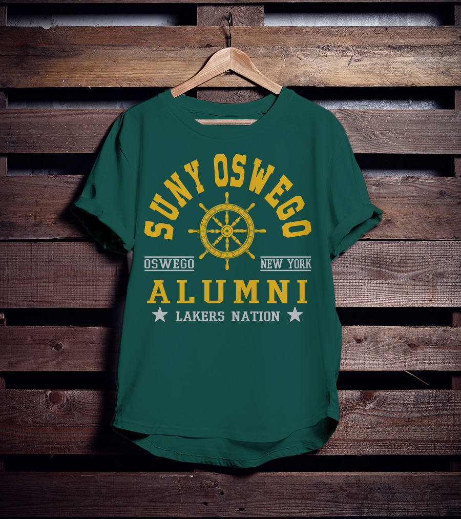 SUNY Oswego Alumni New York Lakers Nation T-Shirt