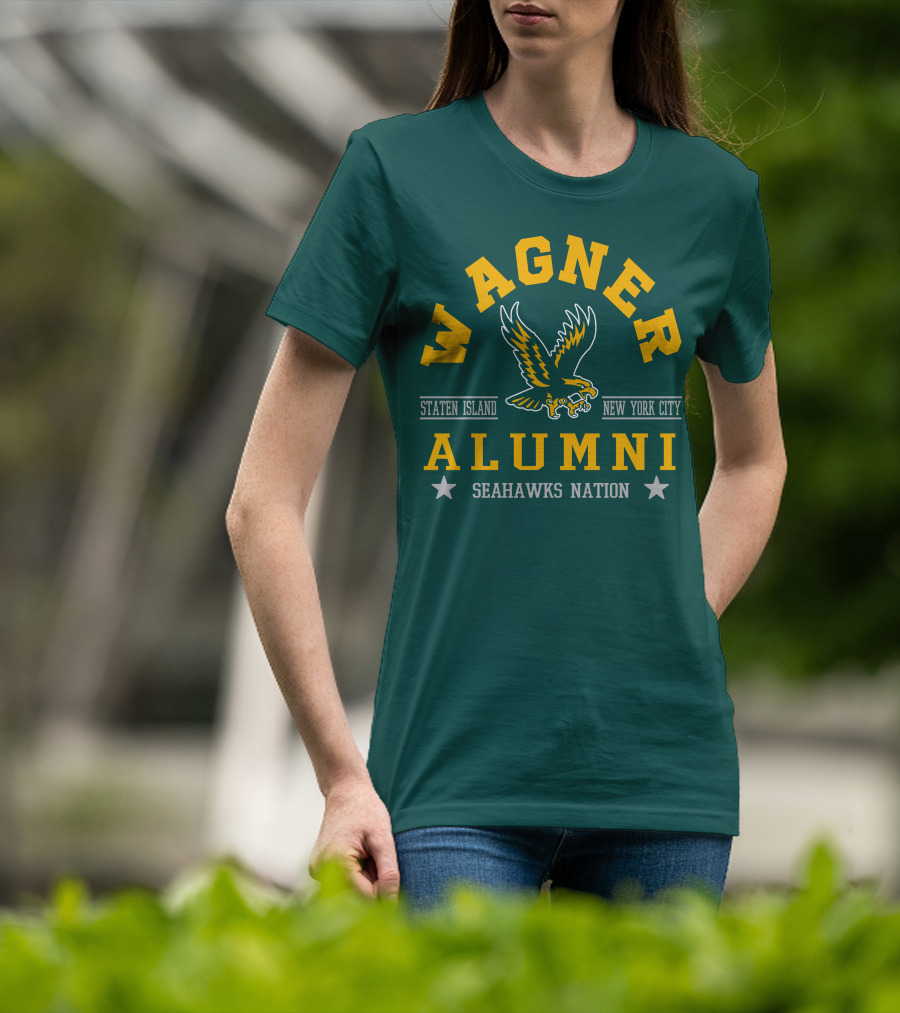 Wagner College Staten Island New York City Alumni Seahawks Nation T-Shirt