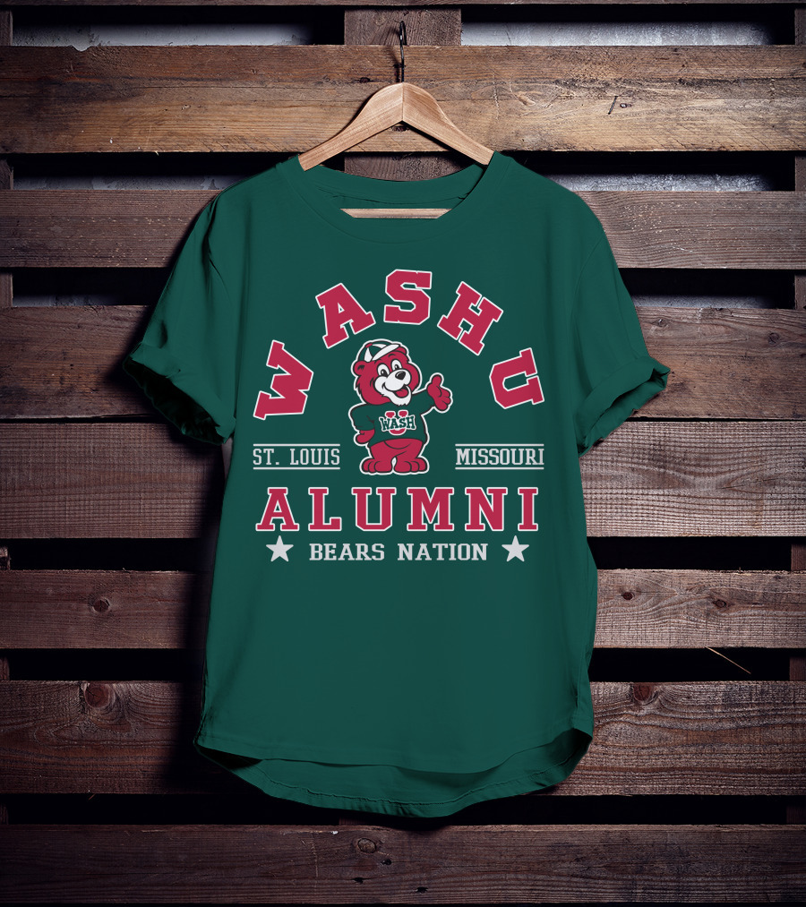 WASHU St. Louis Missouri Alumni Bears Nation T-Shirt