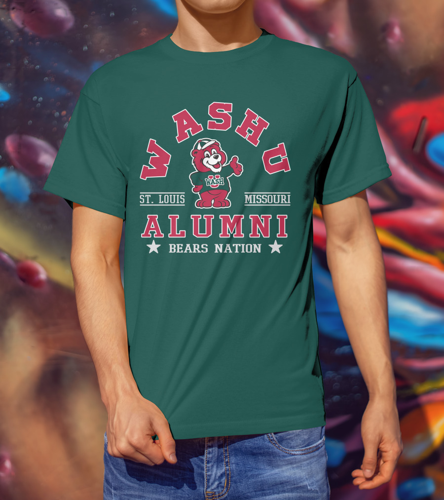WASHU St. Louis Missouri Alumni Bears Nation T-Shirt