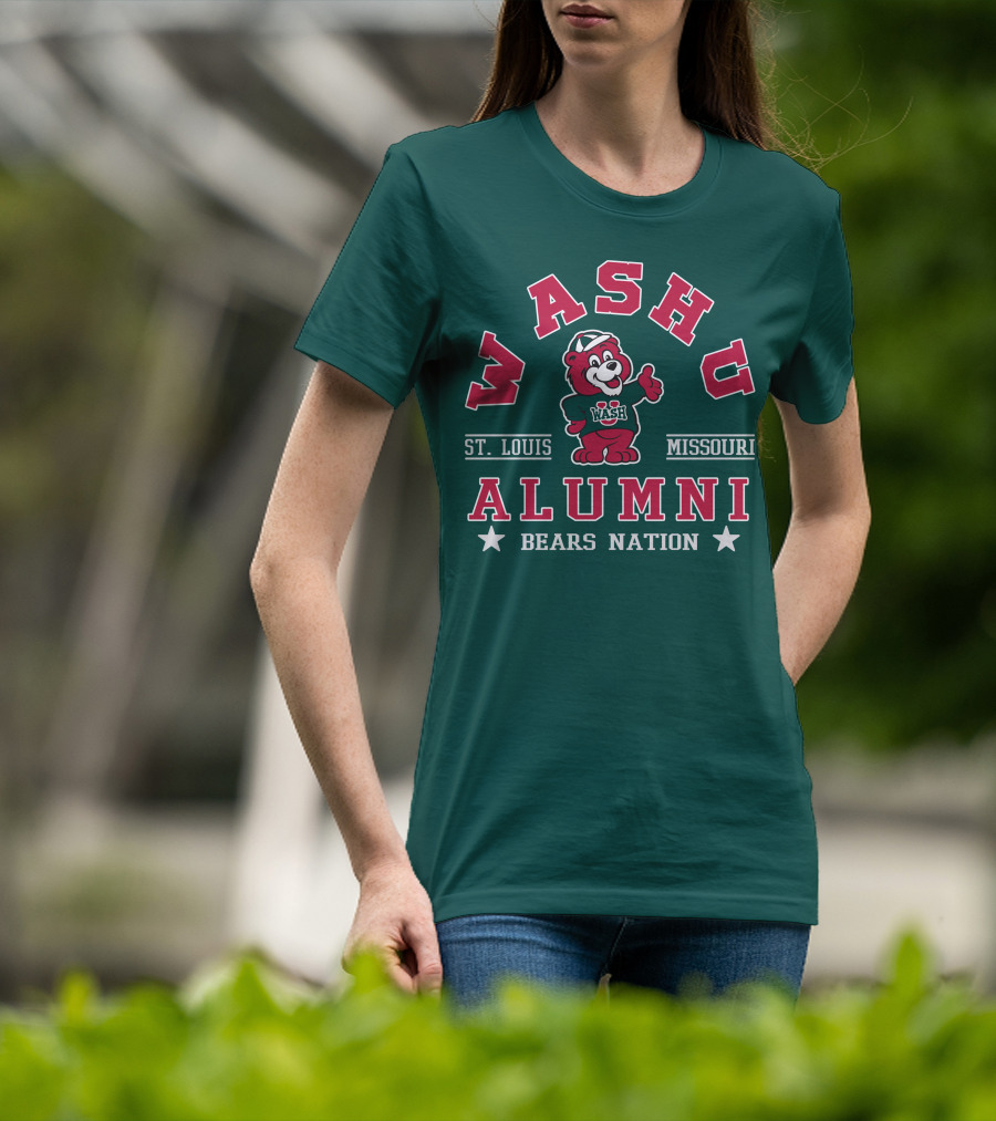WASHU St. Louis Missouri Alumni Bears Nation T-Shirt