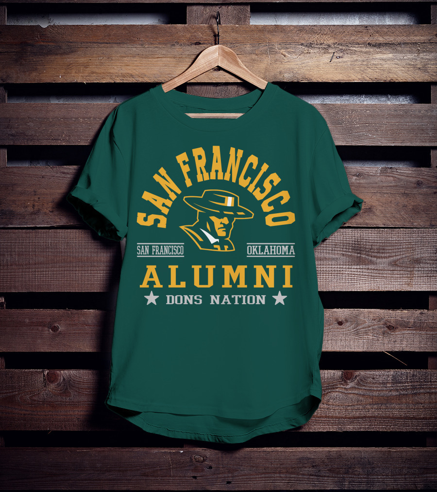San Francisco Alumni Dons Nation Oklahoma T-Shirt