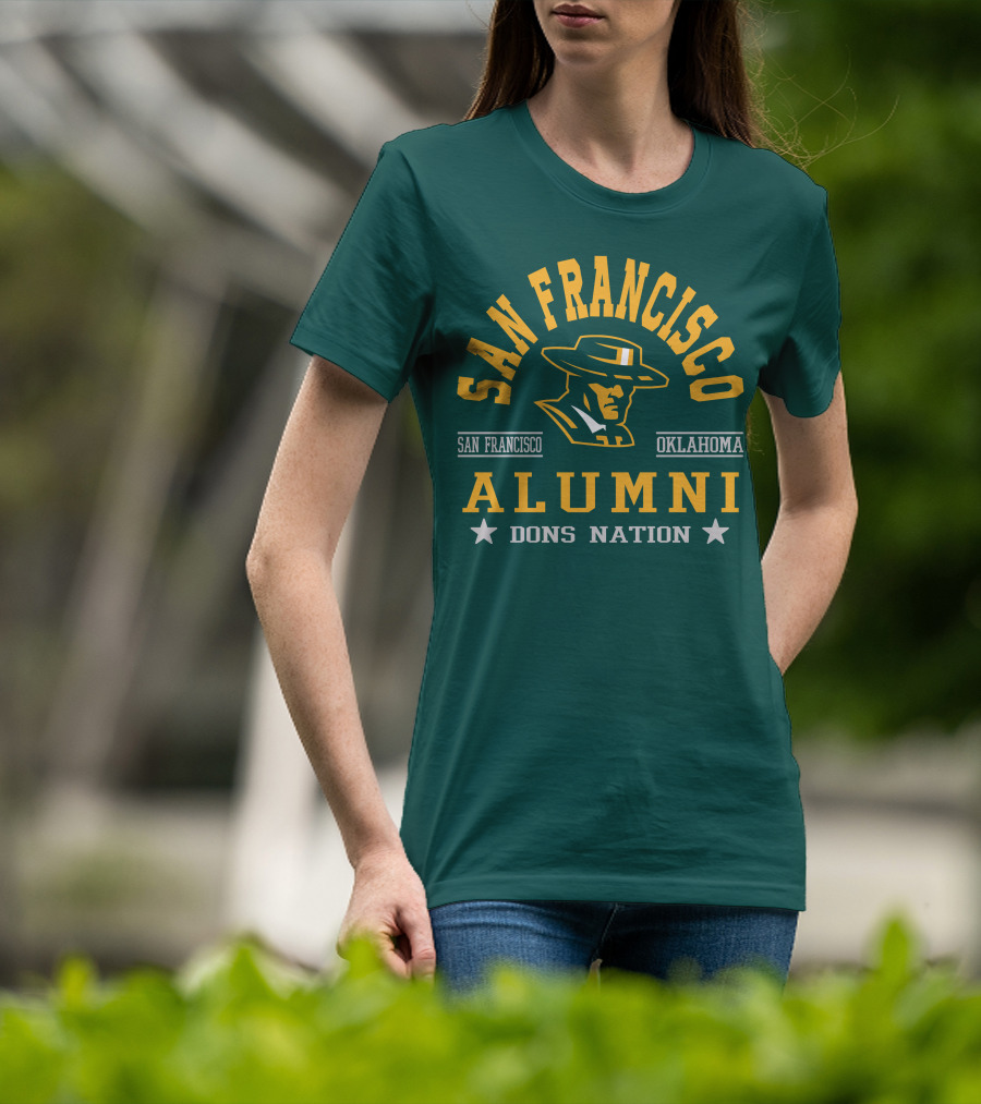 San Francisco Alumni Dons Nation Oklahoma T-Shirt