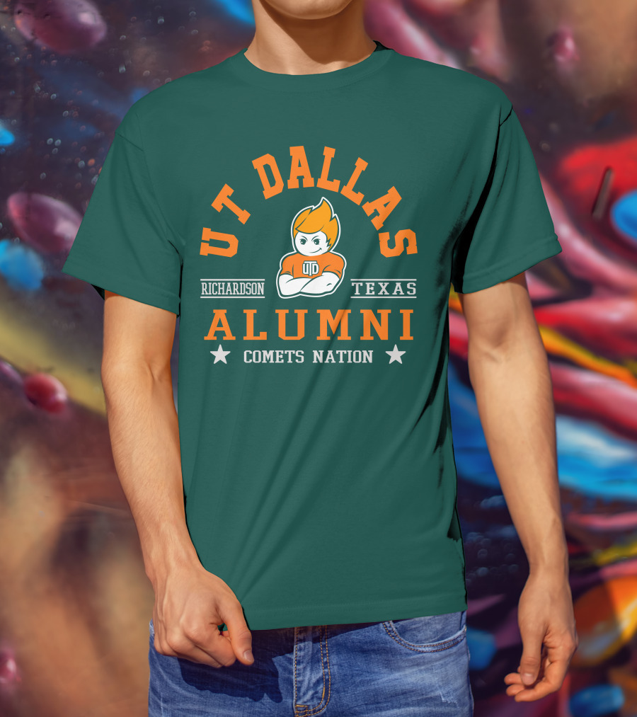 UT Dallas Alumni Comets Nation Richardson Texas T-Shirt