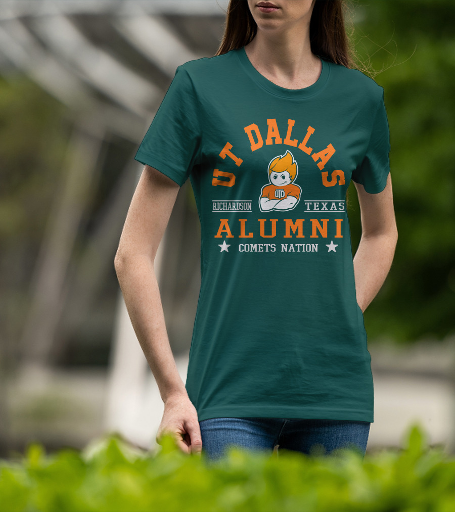 UT Dallas Alumni Comets Nation Richardson Texas T-Shirt
